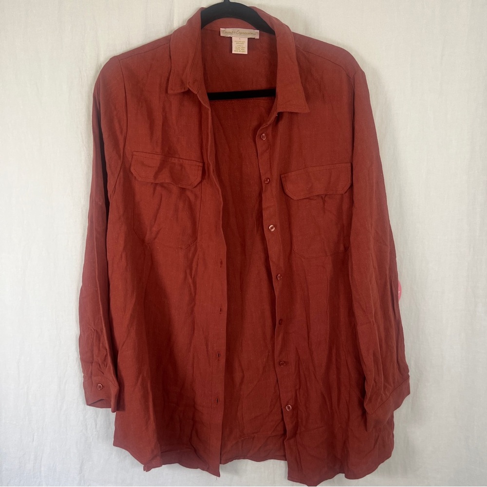 Emma’s Expressions Maternity Button Up